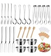 Mlurcu Cheese Butter Spreader Knives Set Charcuterie Board Accessories Stainless Steel Spreader K...