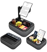 V-Hold Tablet Pillow Stand, Kindle Pillow Stand with Snack Bowl, Tablet Holder for Lap in Bed for...