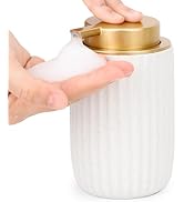 Segbeauty Foam Soap Dispenser Refillable, 10.8oz White Ceramic Foaming Hand Soap Dispenser, 320ml...