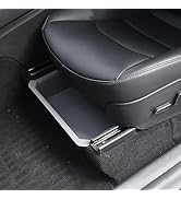 YOMTOVM Tesla Under Seat Rear Hidden Storage Box, Double Layer Organizer Washable Replacement for...