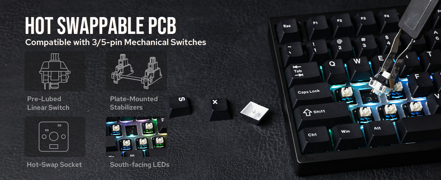 P87 Wireless Gaming Keyboard