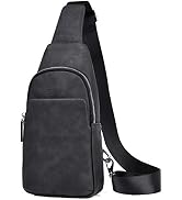 FSD.WG sling Backpack for Men Chest Bag Crossbody Shoulder Bags Travel Bag Purse for Men with Wat...