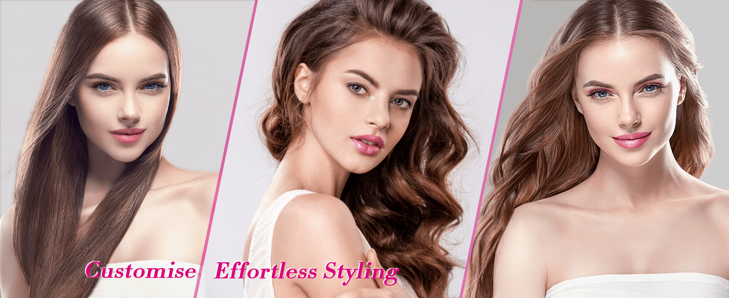 flat iron hair straightener and curling iron combo