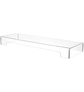 DOITOOL Acrylic Keyboard Cover, Clear Keyboard Dust Cover for Desktop Anti-Cat Protector Lid Wate...
