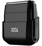 Electric Foil Shaver for Men, Wet/Dry, LED Display, USB-C Charging, Travel Lock, IPX7 Waterproof