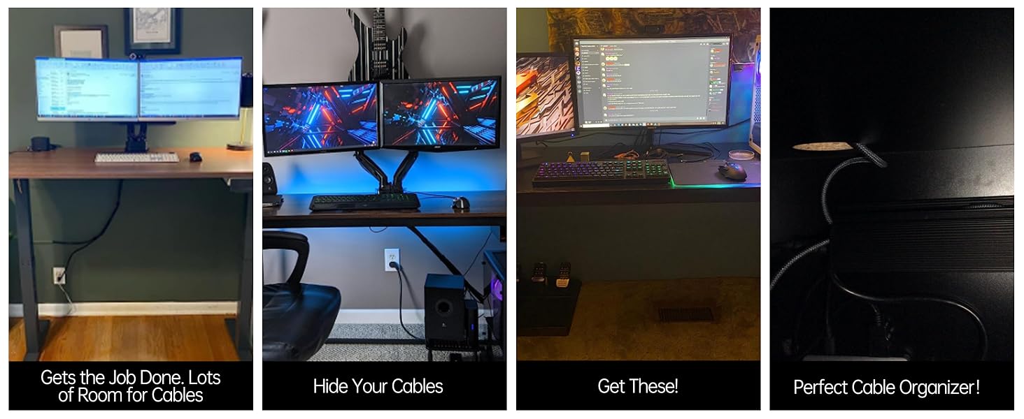 cable management under desk