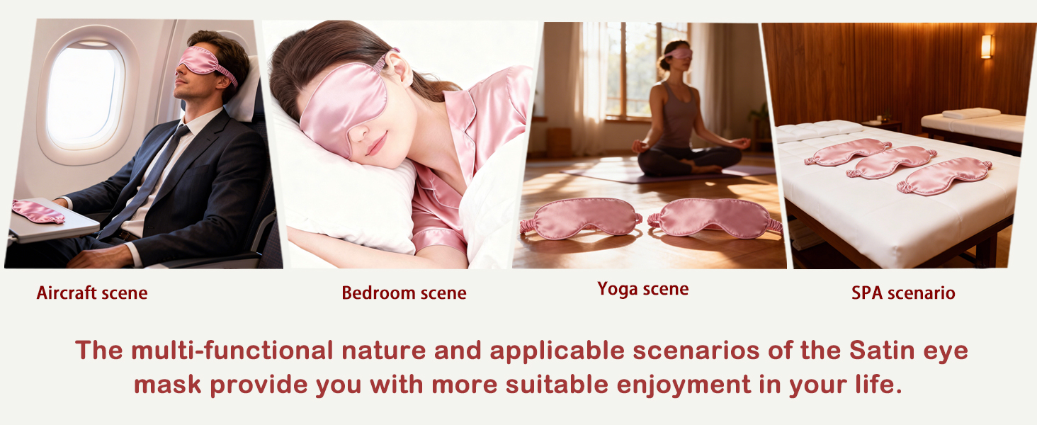 Sleep Masks Satin Eye