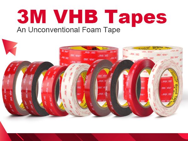 3m double sided mounting tape vhb heavy duty foam tape strong adhesive