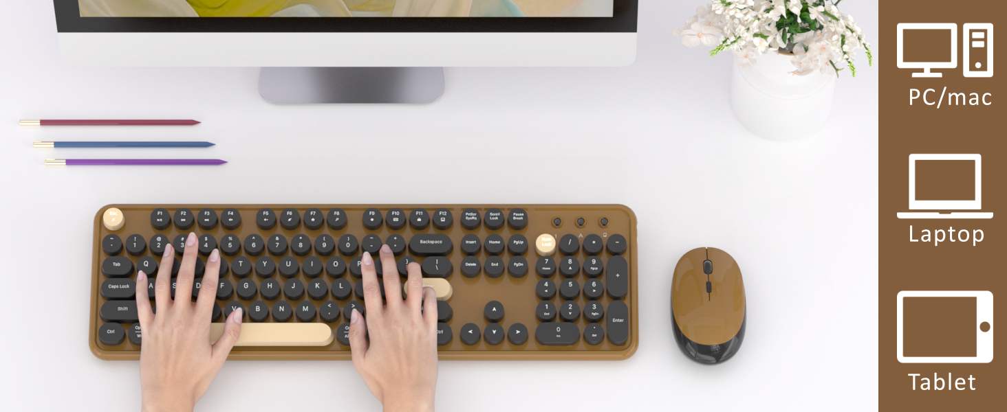 typewriter style keyboard