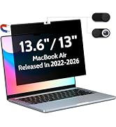 Peslv Magnetic Privacy Screen for Macbook Air 13.6/13 Inch (2022-2026, M2, M3, M4, M5), Removable...