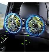 IriQuart Car Fans for Backseat for Kids, Car Backseat Fan for Car Back Seat(No Battery)