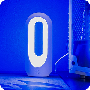 color changing table lamp night light gamer movie room