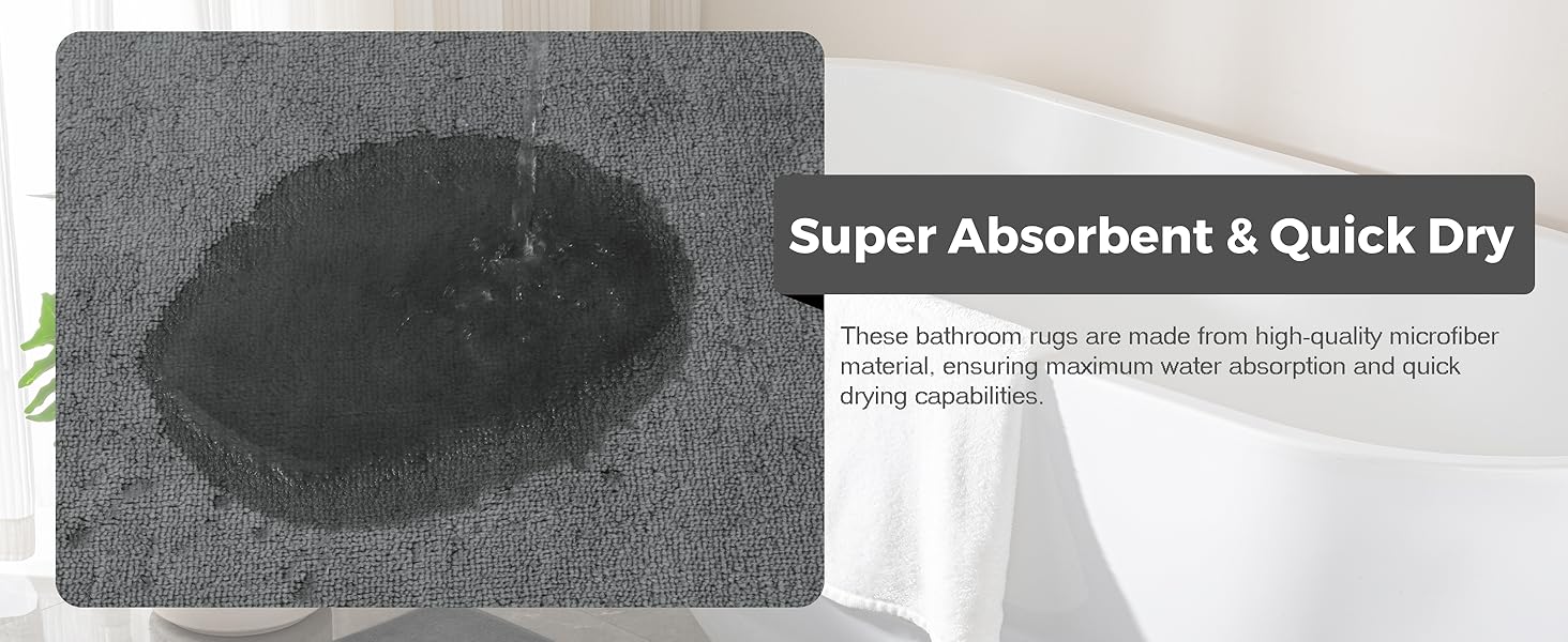 grey bathroom rugs
