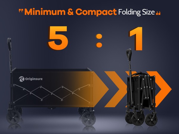small size easy to fold up and place in the car