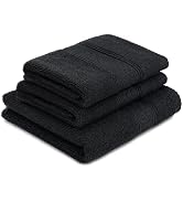 annfle 3 Pack 100% Cotton Wash Cloth, 12x12 Inch Highly Absorbent and Soft Feel Fingertip Towels,...
