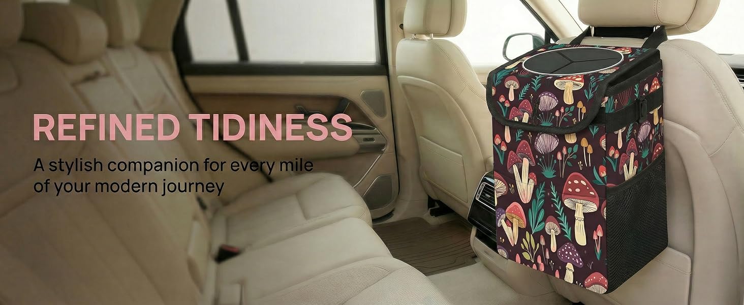 car trash can