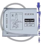 XXL Blood Pressure Cuff 9”-24” (22-60CM) Compatible with All Automatic Blood Pressure Monitors, E...