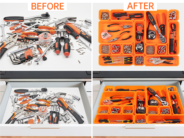 Giklux Tool Box Drawer Organizer