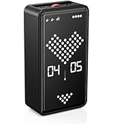 Exlliy Digital Hourglass Timer, Rechargeable Magnetic Visual Timer with Large LED Display, Adjust...