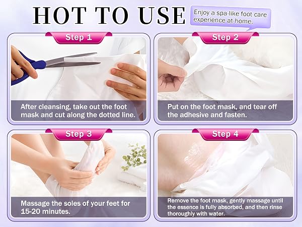 foot masks foot mask for dry cracked feet foot peeling mask moisturizing foot mask feet peeling mask