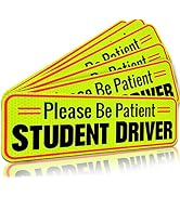 Student Driver Car Magnet (Pack 6) New Driver Magnet for Car Better Than A Decal | Magnetic Stude...