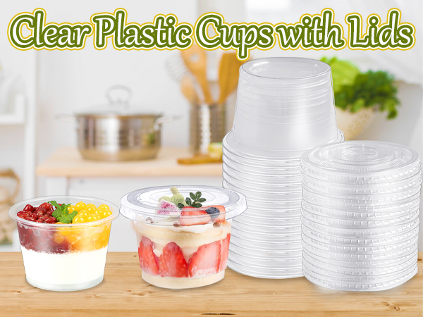 2 clear plastic cups-0