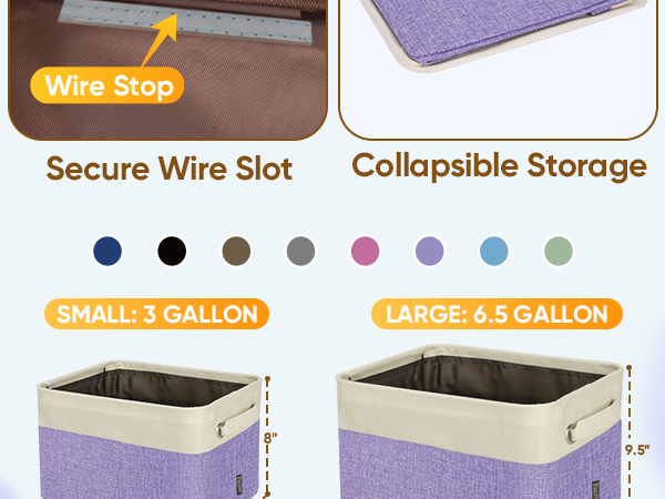 foldable storage baaskets