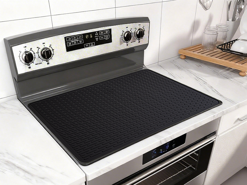 heat resistant silicone stove cover mat