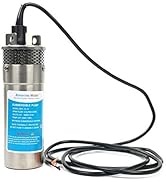 Amarine Made 12V DC Submersible Deep Well Water Pump 3.2GPM 4" 10A/ Alternative Energy Solar Batt...