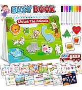 Benresive Montessori Busy Book for Toddlers 2-4, Preschool Toddler Learning Activities, Toddler S...