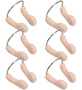 SUPVOX Silicone Nose Clips for Swimming: Anti-Slip Clips for Adults - Waterproof Diving Nose Prot...