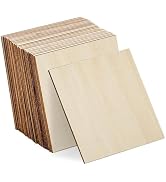 30 Pcs Basswood Sheets, Unfinished Wood, Thin Plywood Wood Sheets for Crafts, Perfect for DIY Pro...