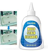 FOLLOWIN Household Mold and Mildew Stain Cleaner Gel Home Cleaner for Tiles Grout Sealant Bathroo...