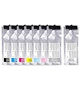Compatible TR2 Ink Cartridges Replacement for TR2 Combo Set 8 Pack Ink Cartridges for TrueVIS SG-...