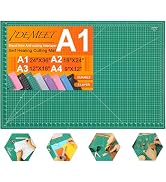 Density-upgraded 24 x 36" Large Self Healing Sewing Mat, Idemeet Rotary Cutting Mat 5 Play Cut Bo...