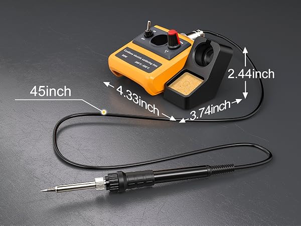 Compact size of wireless soldering kit for electronics mini soldering iron