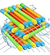 Water Gun Toy - 16.5'' Water Soaker Blaster, 18 PCS Bulk Squirt Gun Pool Toys for Kids Adults, Wa...