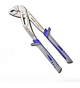 10-inch Tongue and Groove Pliers - Adjustable Plier,Quick Adjust&Release,V-Jaw Locks Pliers for R...