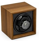 RQQM Automatic Single Watch Winder Box for Watches | Single Watch Rotator with Ultra-Quiet Motor,...