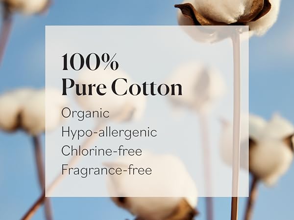 Sky Organics Organic Cotton Swabs is 100% pure cotton