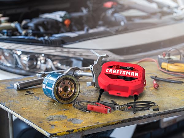 Upgraded CRAFTSMAN CMXCESM259 1.5A 6V/12V Automotive Battery Maintainer