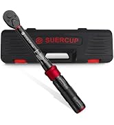 SUERCUP Update 100-Tooth, 1/4-Inch Drive, Click Torque Wrench, 20-240In.Lb | Inch Pound Torque Wr...