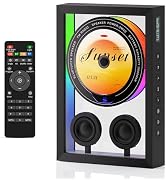 Vertical CD Player with Bluetooth 5.3,HiFi Speakers CD Player for Wall Home with FM Redio/Remote ...