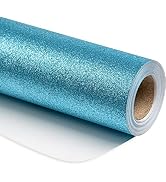 RUSPEPA Glitter Wrapping Paper - Solid Color Glitter Sparkle Paper Perfect for Wedding, Birthday,...