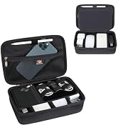 Electronic Carry Case for MacBook Power Adapter Chargers Cables Power Bank Mouse Pencil USB Flash...