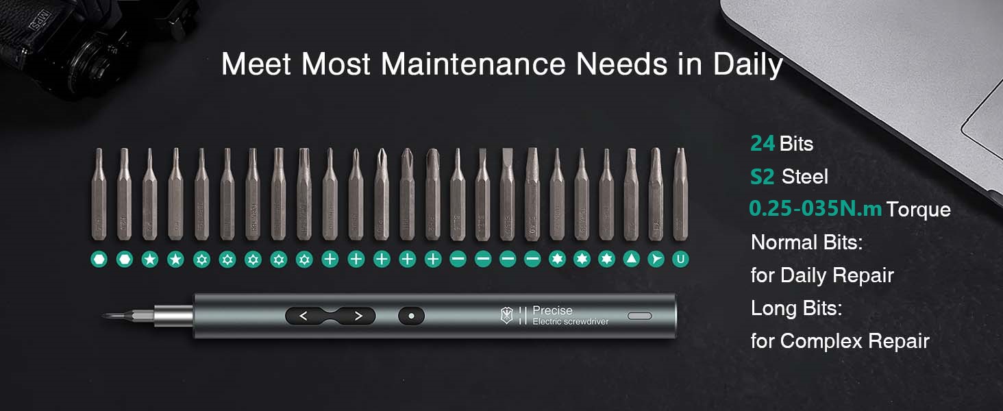 ORIA Electric Screwdriver, Newest Precision Screwdriver Set