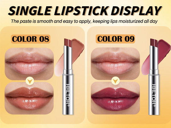 Honey Tinted Lip Balm for Women, Hydrating Lip Oil Stick Lipstick