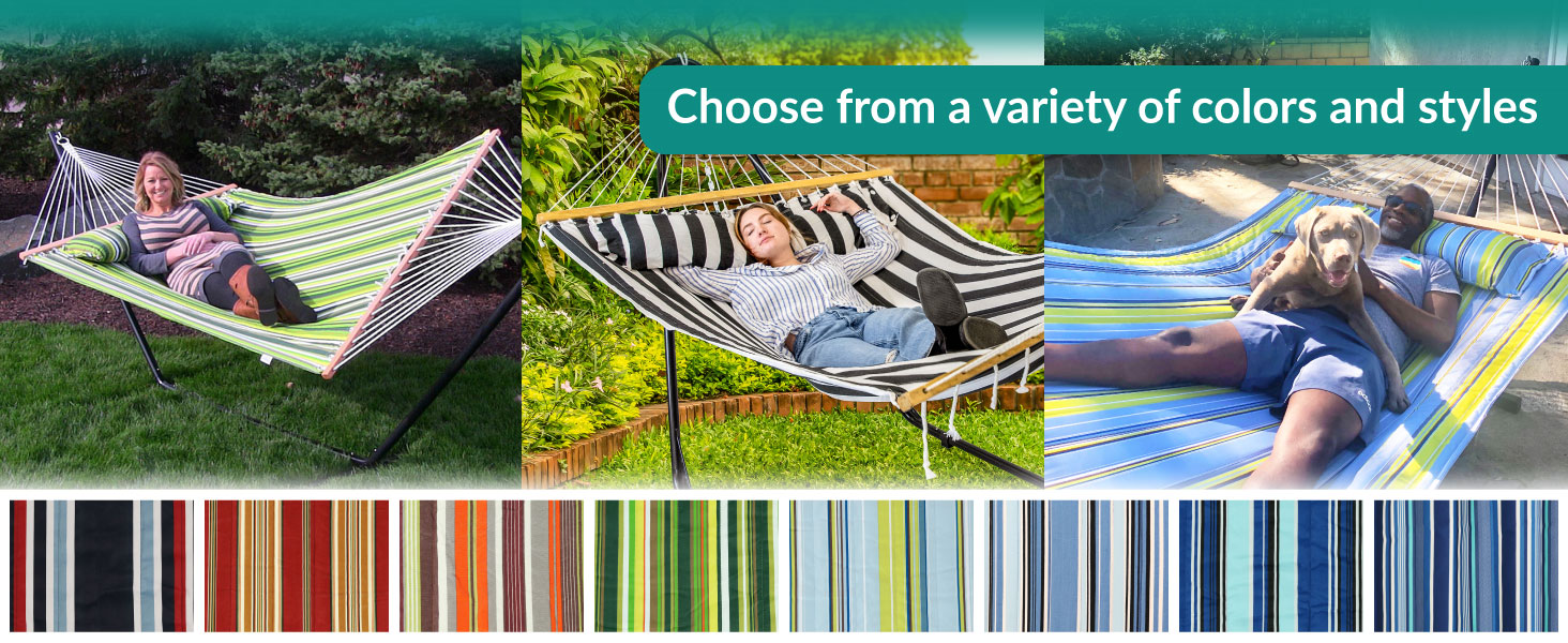 Choose from a variety of colors and styles