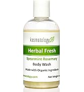 kosmatology Herbal Fresh Organic Body Wash | Moisturizing Body Cleanse | Nourishing, Clean Ingred...
