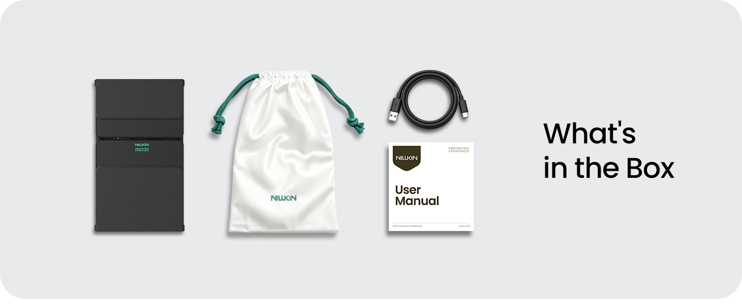 Comes with carrying bag USB charging cable and user manual ready out of the box